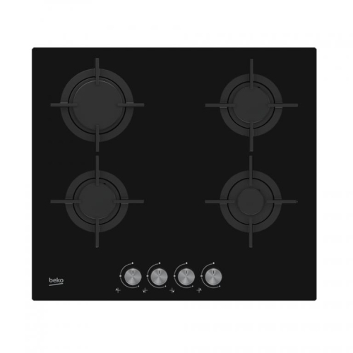 Beko, laius 58 cm, must - Integreeritav gaasipliidiplaat / HILG64222S