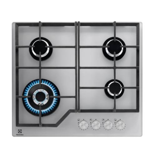 Electrolux KGG753753K Gas cooktop, 4 burners, black