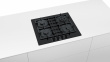Bosch Serie 4 PNP6B6B90 hob Black Built-in 60 cm Gas 4 zone(s)