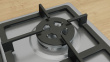 Bosch Serie 4 PGH6B5K90 hob Stainless steel Built-in 58 cm Gas 4 zone(s)