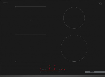 Bosch Serie 6 PVS731HB1E hob Black Built-in 70 cm Zone induction hob 4 zone(s)
