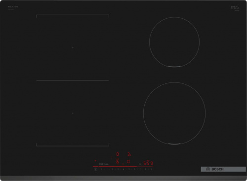 Bosch Serie 6 PVS731HB1E hob Black Built-in 70 cm Zone induction hob 4 zone(s)