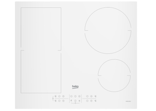 Beko HII64200FMTW hob White Built-in 60 cm Zone induction hob 4 zone(s)