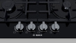 Bosch Serie 4 PNH6B6B90 hob Black Built-in 60 cm Gas 4 zone(s)