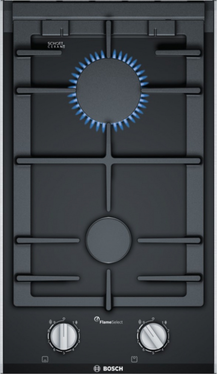 Bosch PRB3A6B70 hob Black Built-in Gas 2 zone(s)