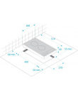 Beko HDCC 32200 X hob Black Built-in Ceramic 2 zone(s)