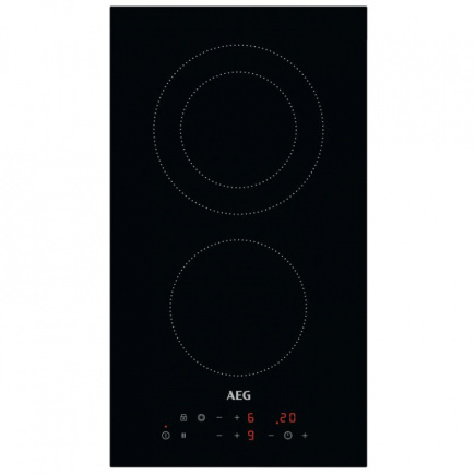 AEG, laius 29 cm, raamita, must - Integreeritav keraamiline pliidiplaat / HRB32310CB