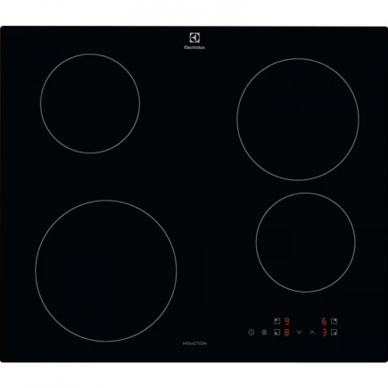 Electrolux 300 Basic, laius 59 cm, raamita, must - Integreeritav induktsioonplaat / LIB60420CK