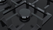 Siemens EP7A6QB90 hob Black Built-in Gas 5 zone(s)