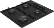 Beko HIBG64120SB hob Black Built-in 60 cm Gas 4 zone(s)