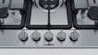Bosch Serie 4 PGQ7B5B90 hob Stainless steel Built-in 75 cm Gas 5 zone(s)