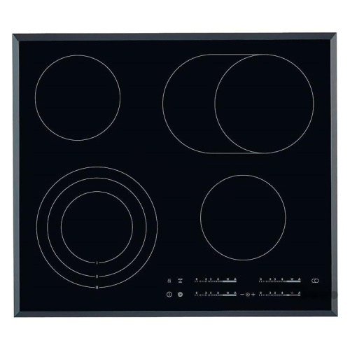AEG, laius 59 cm, raamita, must - Integreeritav keraamiline pliidiplaat / HK654070FB