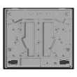 Gorenje | Hob | G642AB | Gas | Number of burners/cooking zones 4 | Rotary knobs | Black