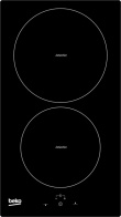 Beko HDMI 32400 DT Black Built-in Zone induction hob 2 zone(s)