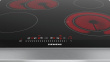 Siemens ET675FNP1E hob Black, Stainless steel Built-in Ceramic 4 zone(s)