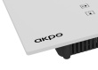 AKPO PIA 6802 WHITE induction cooktop - 2 fields