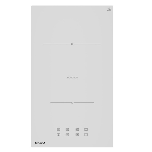 AKPO PIA 6802 WHITE induction cooktop - 2 fields