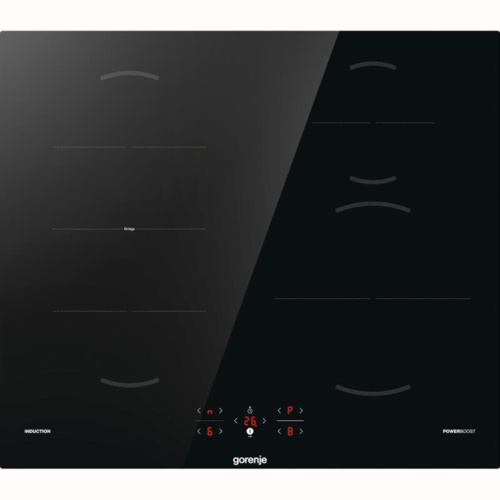 Gorenje, laius 59,5 cm, raamita, must - Integreeritav induktsioonpliidiplaat / GI621FMC