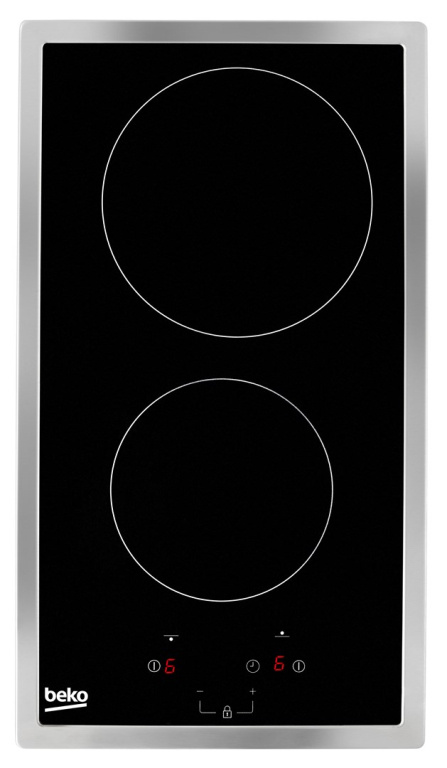 Beko HDMC32400TX 30cm Ceramic Hob with Touch Controls