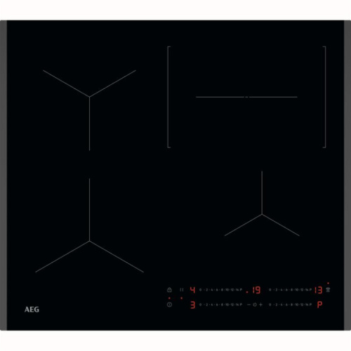 AEG 5000 Seeria, Hob2Hood, laius 59 cm, must - Integreeritav induktsioonpliidiplaat / TO64IC0SFB