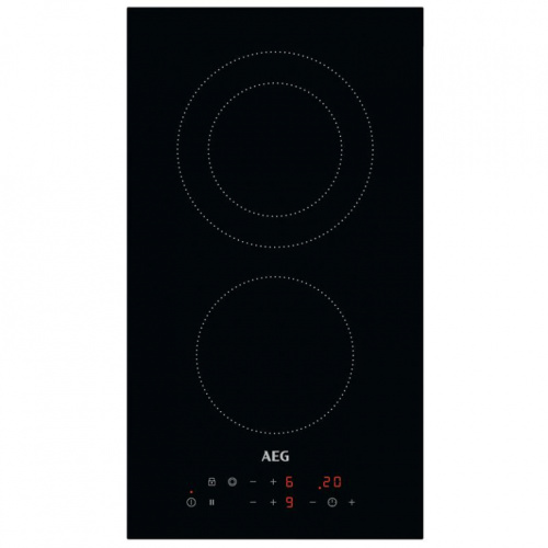 AEG, laius 29 cm, raamita, must - Integreeritav keraamiline pliidiplaat / HRB32310CB