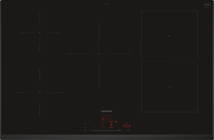 Siemens iQ500 ED851HWB1E hob Black Built-in 80 cm Zone induction hob 5 zone(s)