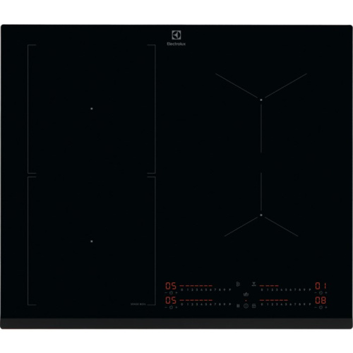 Electrolux Serie 700 EIS62453 Black Built-in 60 cm Zone induction hob 4 zone(s)