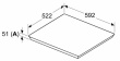 BOSCH PVQ61RHB1E induction hob