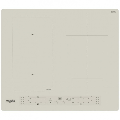 Whirlpool, laius 59 cm, raamita, beež - Integreeritav induktsioonpliidiplaat / WLB6860NE/S