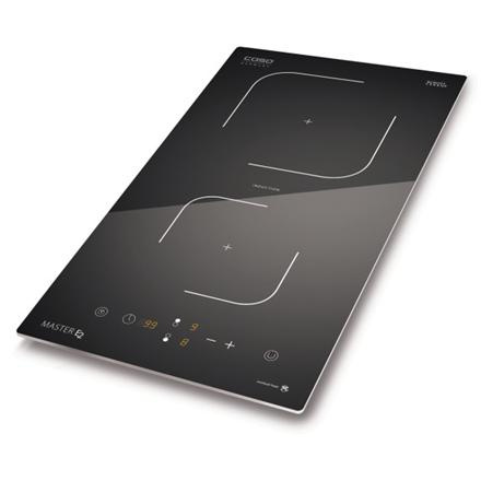 Caso | Hob | Master E2 | Induction | Number of burners/cooking zones 2 | Touch | Timer | Must