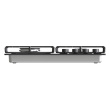 Gorenje | Hob | GW642AB | Gas | Number of burners/cooking zones 4 | Rotary knobs | Черный