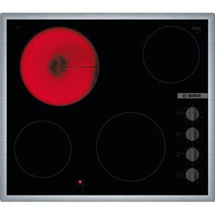 Bosch | Hob | PKE645CA2E | Vitroceramic | Number of burners/cooking zones 4 | Rotary knobs | Must