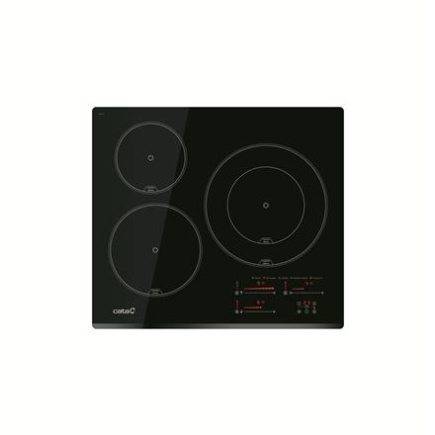CATA Hob | INSB 6028 BK | Induction | Number of burners/cooking zones 3 | Slider Touch | Timer | Must