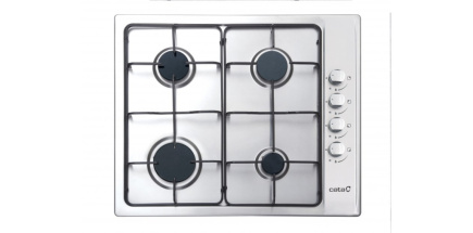 CATA GI 6004 X hob Must, Stainless steel Built-in Gas 4 zone(s)