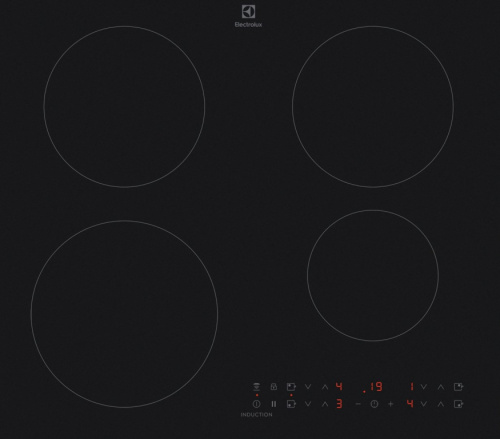 Electrolux EIT60433CT hob Must Built-in Zone induction hob 4 zone(s)