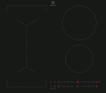 Electrolux EIV63443CT hob Must Built-in Zone induction hob 4 zone(s)