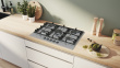 Bosch Serie 6 PCQ7A5I90 hob Stainless steel Built-in 75 cm Gas 5 zone(s)