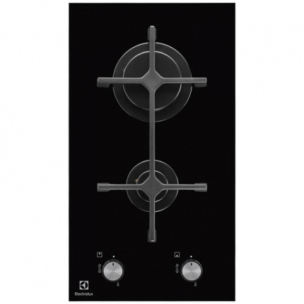Electrolux, laius 29 cm, must - Integreeritav gaasipliidiplaat / EGC3322NVK