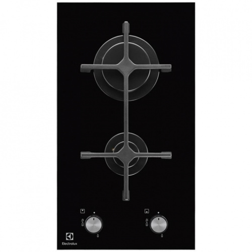 Electrolux, laius 29 cm, must - Integreeritav gaasipliidiplaat / EGC3322NVK