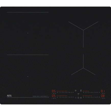AEG 7000 Seeria SaphirMatt® Hob2Hood, laius 58 cm, raamita, must - Integreeritav induktsioonpliidiplaat / TI64IB10IZ