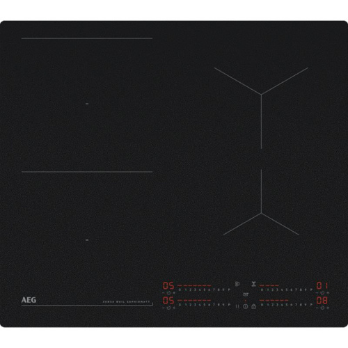 AEG 7000 Seeria SaphirMatt® Hob2Hood, laius 58 cm, raamita, must - Integreeritav induktsioonpliidiplaat / TI64IB10IZ