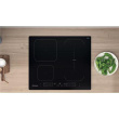 INDESIT | Hob | IB 65B60 NE | Induction | Number of burners/cooking zones 4 | Touch | Timer | Черный