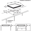 Electrolux EHF6342XOK hob Черный Built-in Ceramic 4 zone(s)