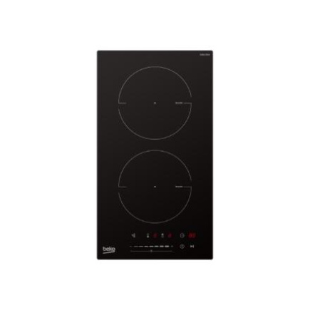 Beko HDI32400TO Hob, Induction, Width 28.8cm, 2 cooking zones, Touch control, Черный | BEKO