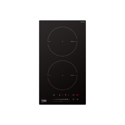 Beko HDI32400TO Hob, Induction, Width 28.8cm, 2 cooking zones, Touch control, Черный | BEKO