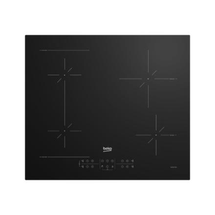 Beko HII64200SFMT Hob, Induction, Width 59cm, 4 cooking zones, Touch control, Черный | BEKO