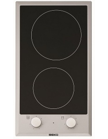Beko HDCC 32200 X hob Черный Built-in Ceramic 2 zone(s)