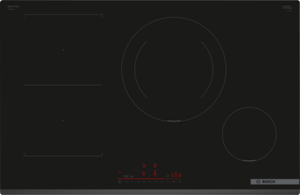 Bosch Serie 6 PVS831HB1E hob Must Built-in 80 cm Zone induction hob 4 zone(s)