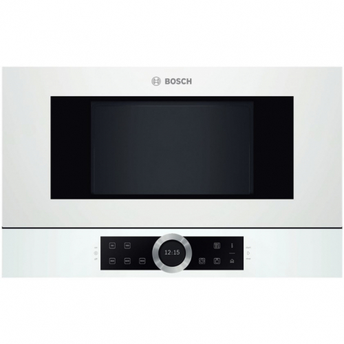 Bosch Serie 8 BFL634GW1 microwave Built-in Solo microwave 21 L 900 W White