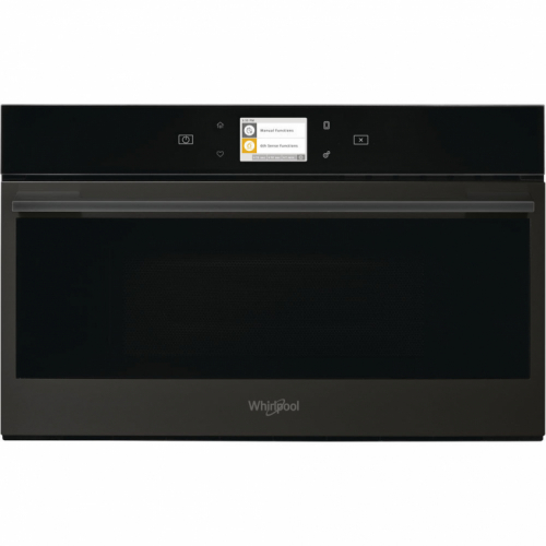 Whirlpool, 31 L, 1000 W, must/roostevaba teras - Integreeritav mikrolaineahi grilliga / W9MD260BSS